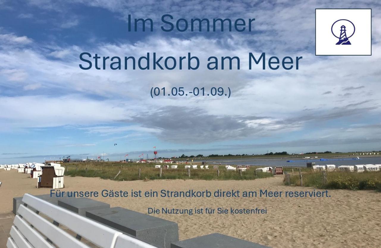 Ferienwohnung Ritthoff Perlebucht - Mit Strandkorb Am Meer Und Kostenloser Eintritt Ins Schwimmbad Büsum Buitenkant foto