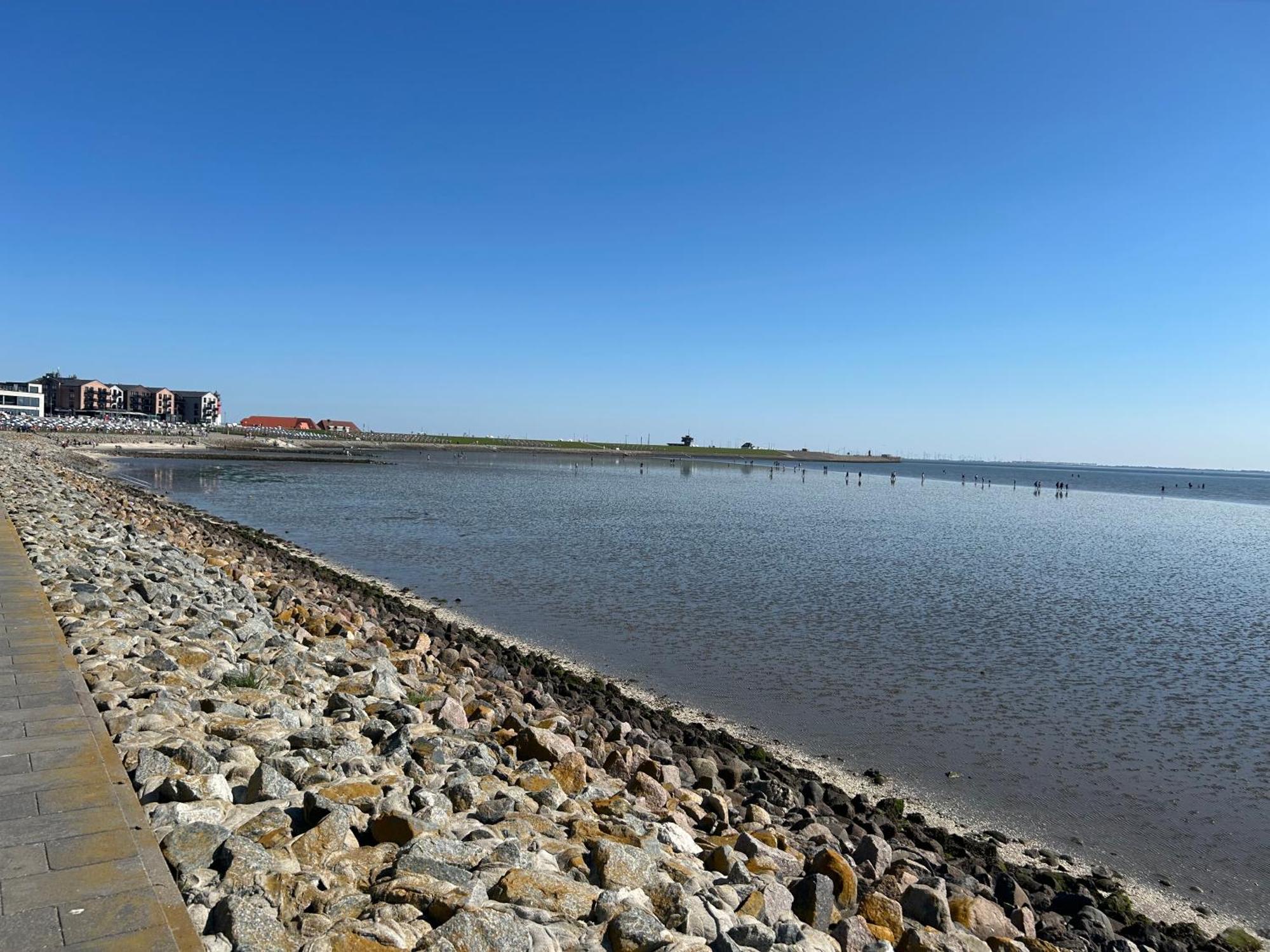 Ferienwohnung Ritthoff Perlebucht - Mit Strandkorb Am Meer Und Kostenloser Eintritt Ins Schwimmbad Büsum Buitenkant foto