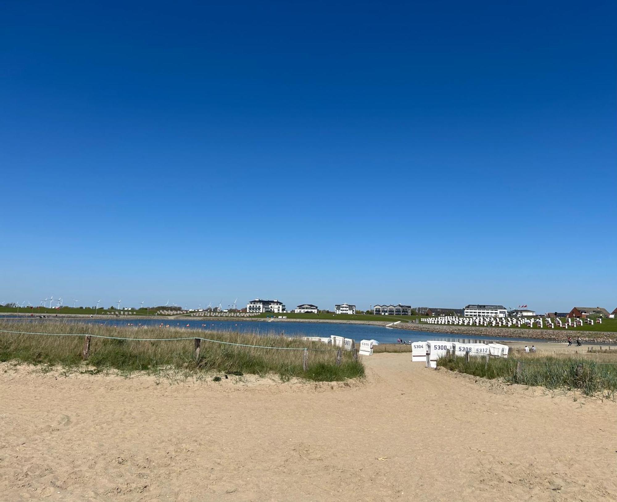 Ferienwohnung Ritthoff Perlebucht - Mit Strandkorb Am Meer Und Kostenloser Eintritt Ins Schwimmbad Büsum Buitenkant foto